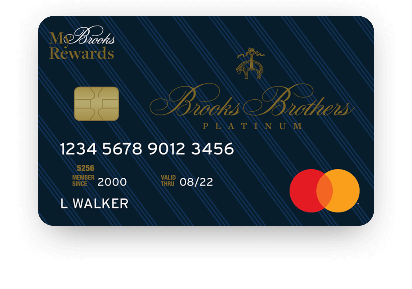 Brooks Brothers Credit Card Application Form